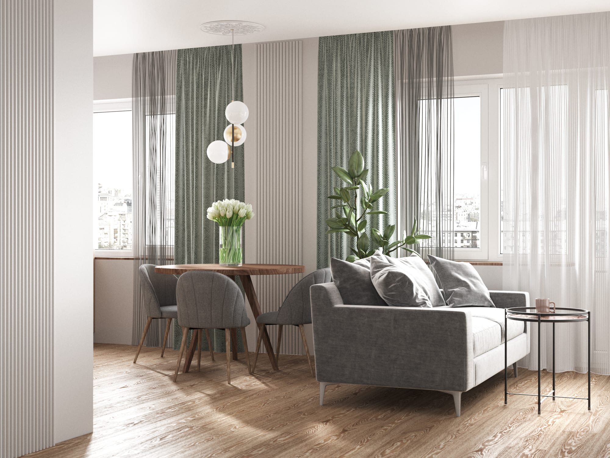 Apartment for an IT Girl, Zaporizhzhia