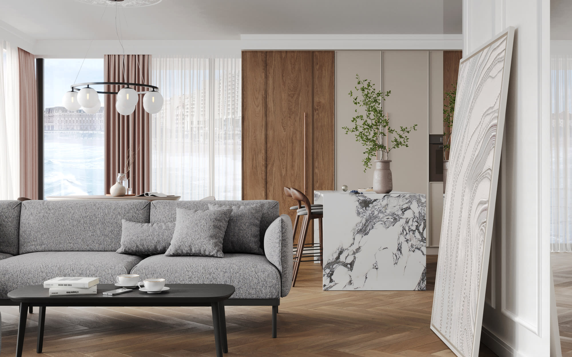Ocean-View Apartment, Biarritz