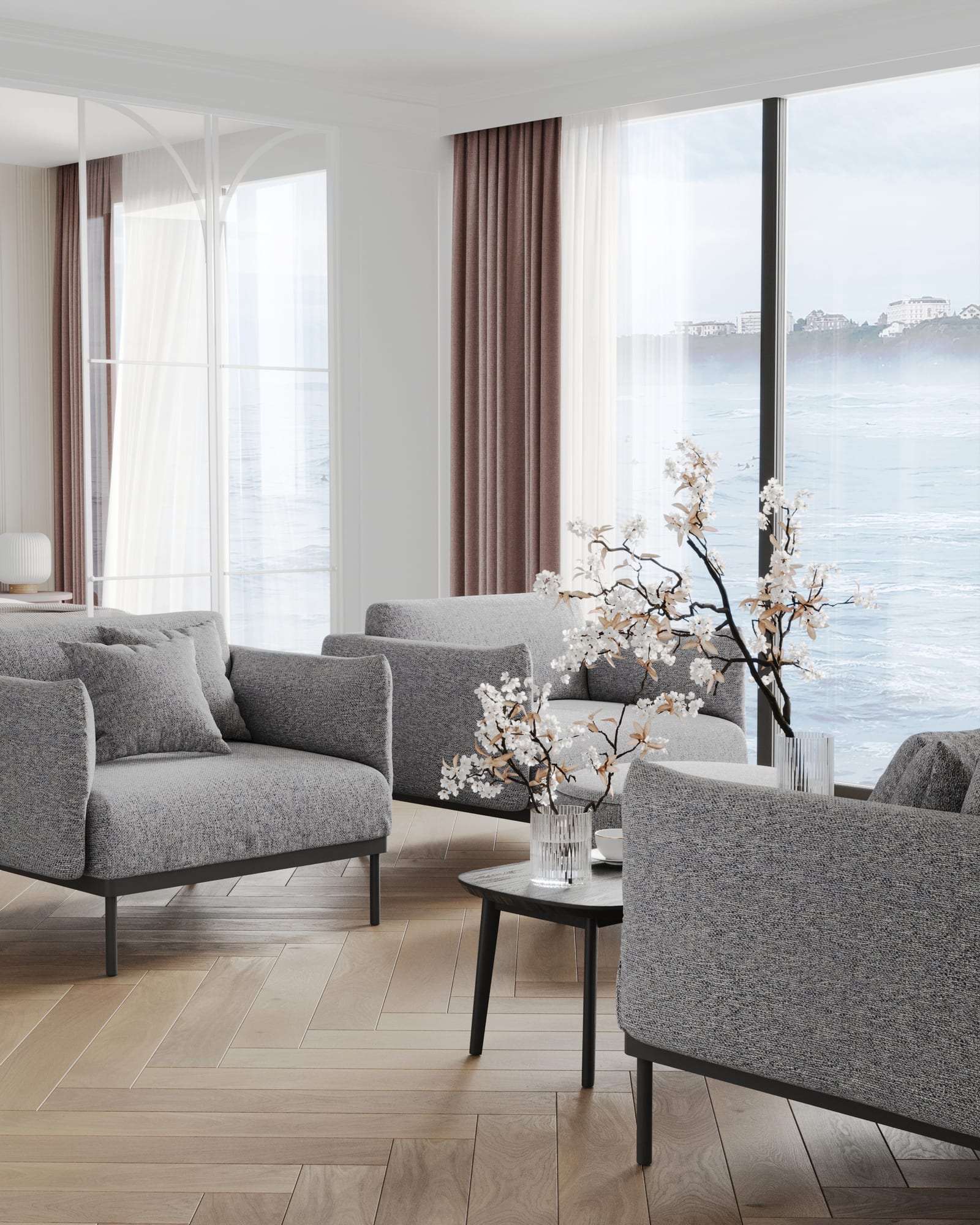 Ocean-View Apartment, Biarritz
