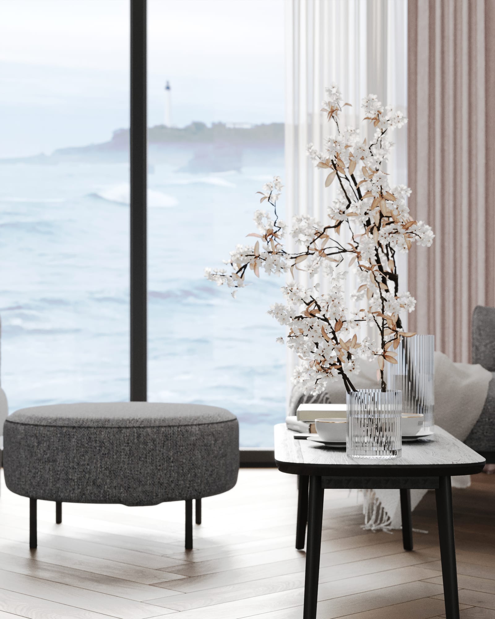 Ocean-View Apartment, Biarritz