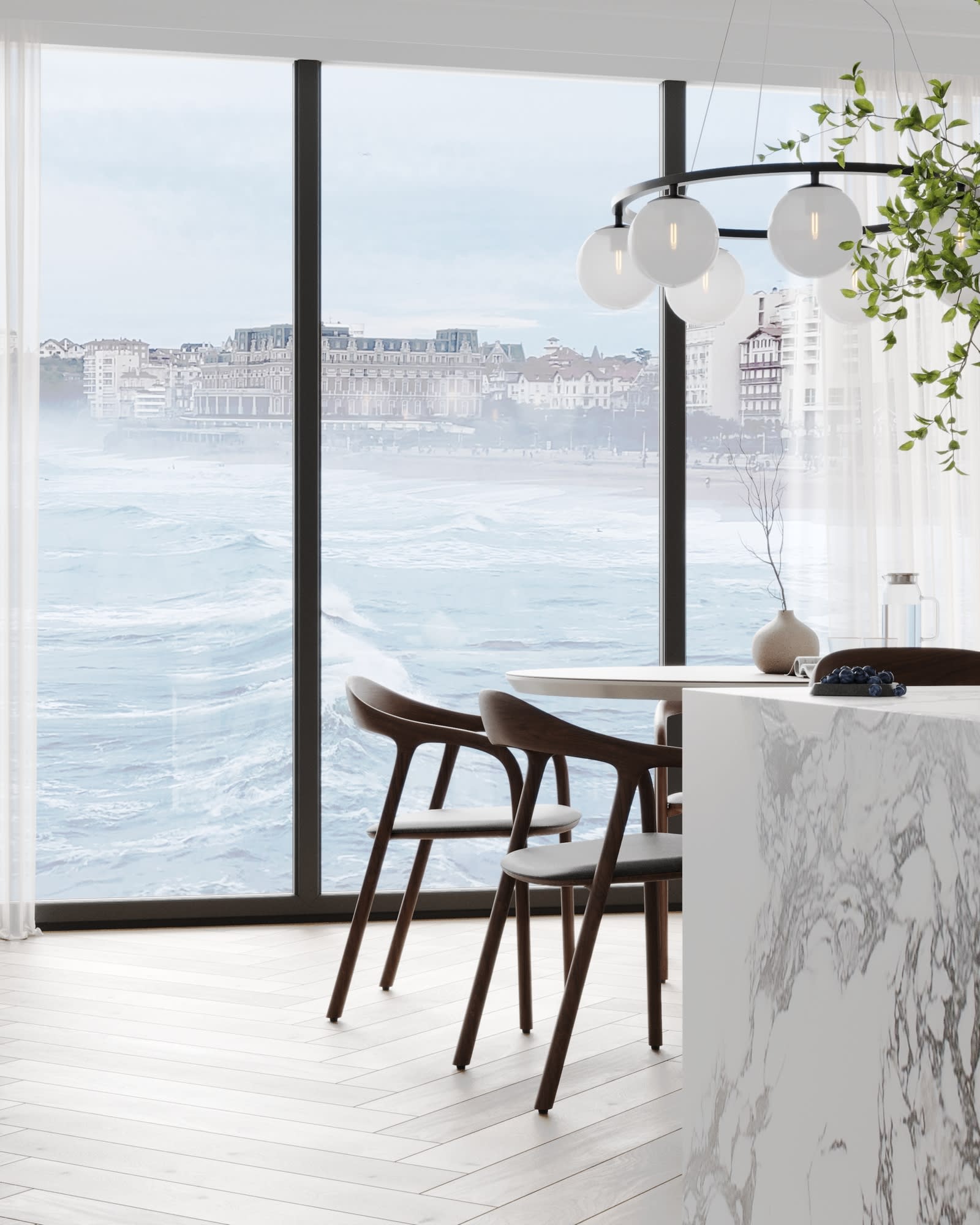 Ocean-View Apartment, Biarritz