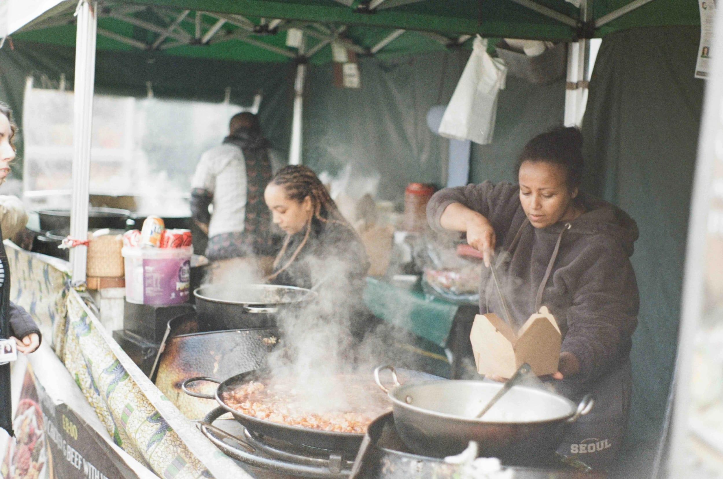 Ethiopian Food Vendor