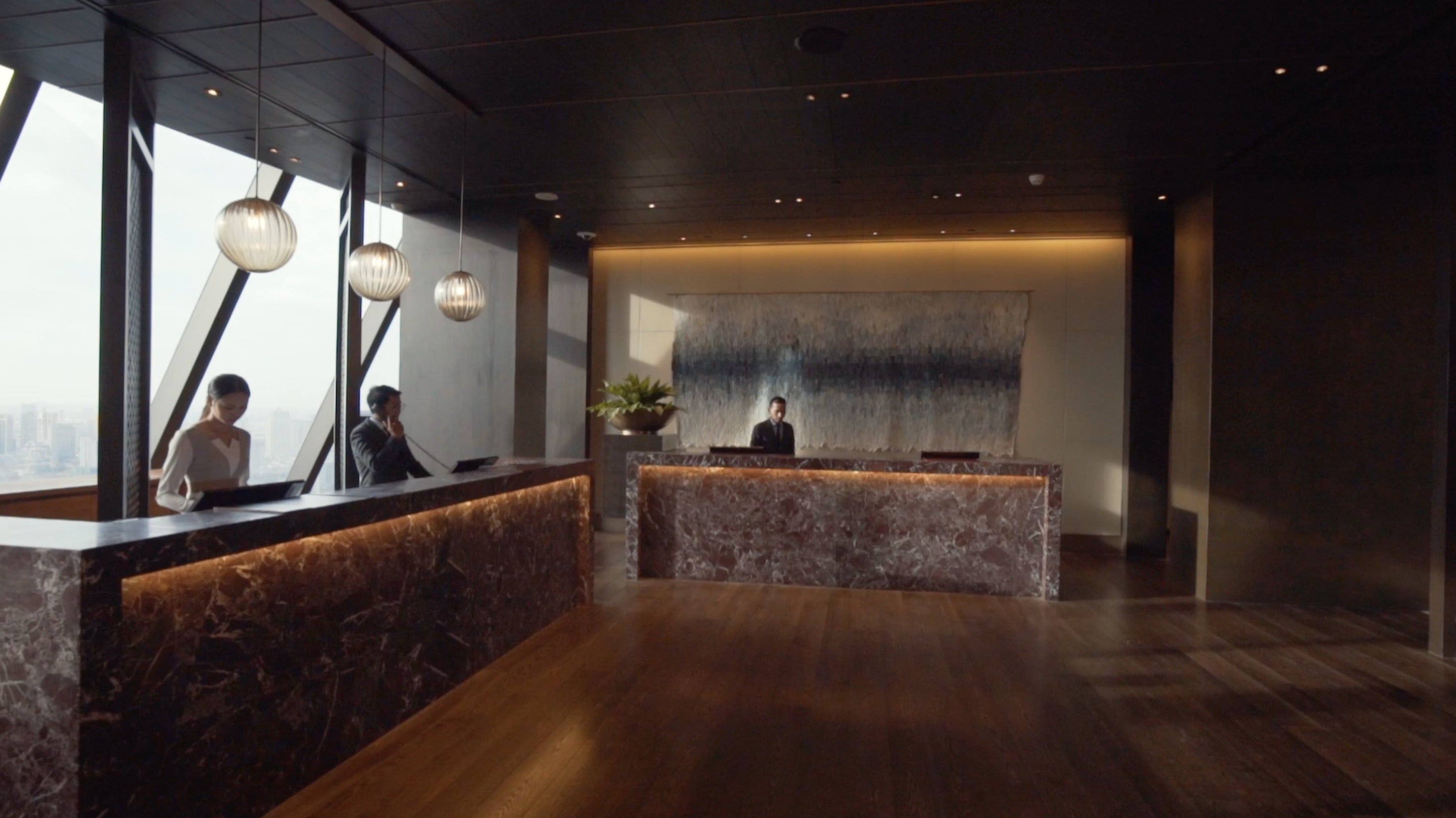 Before grade — Lobby