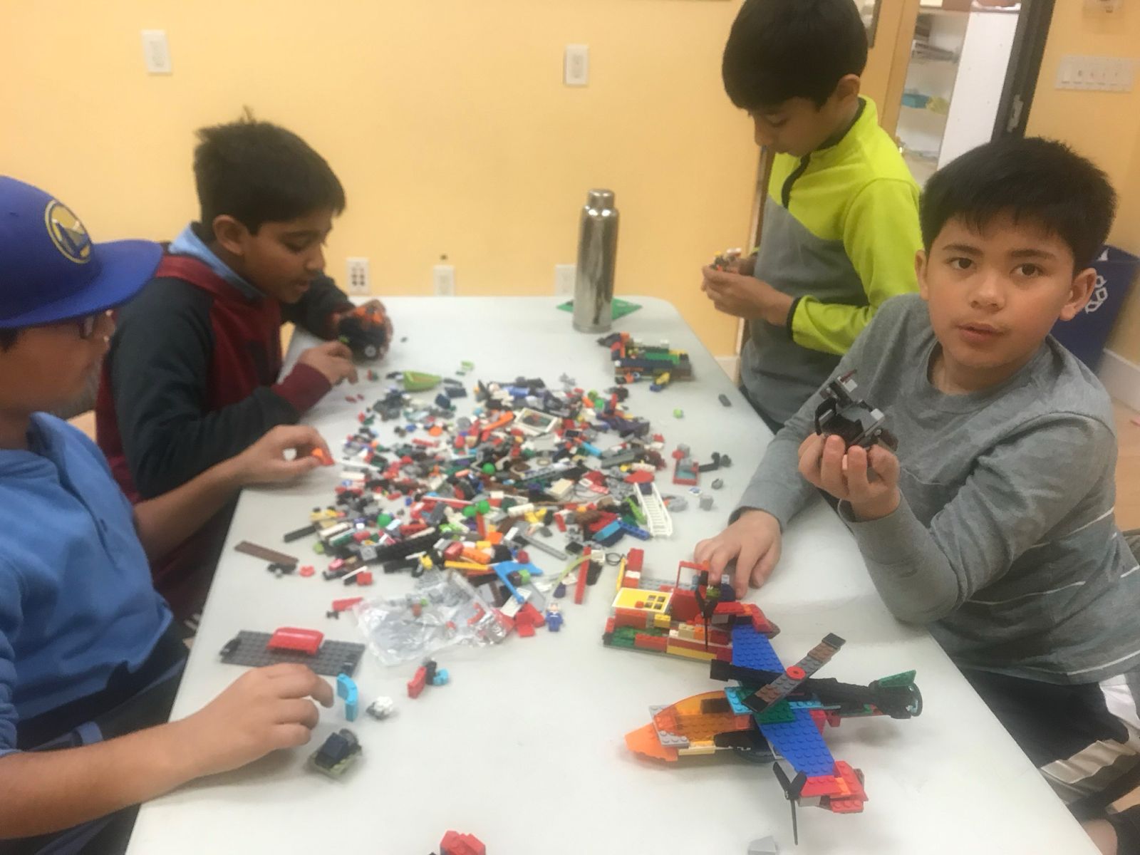 Students collaborating in STEM