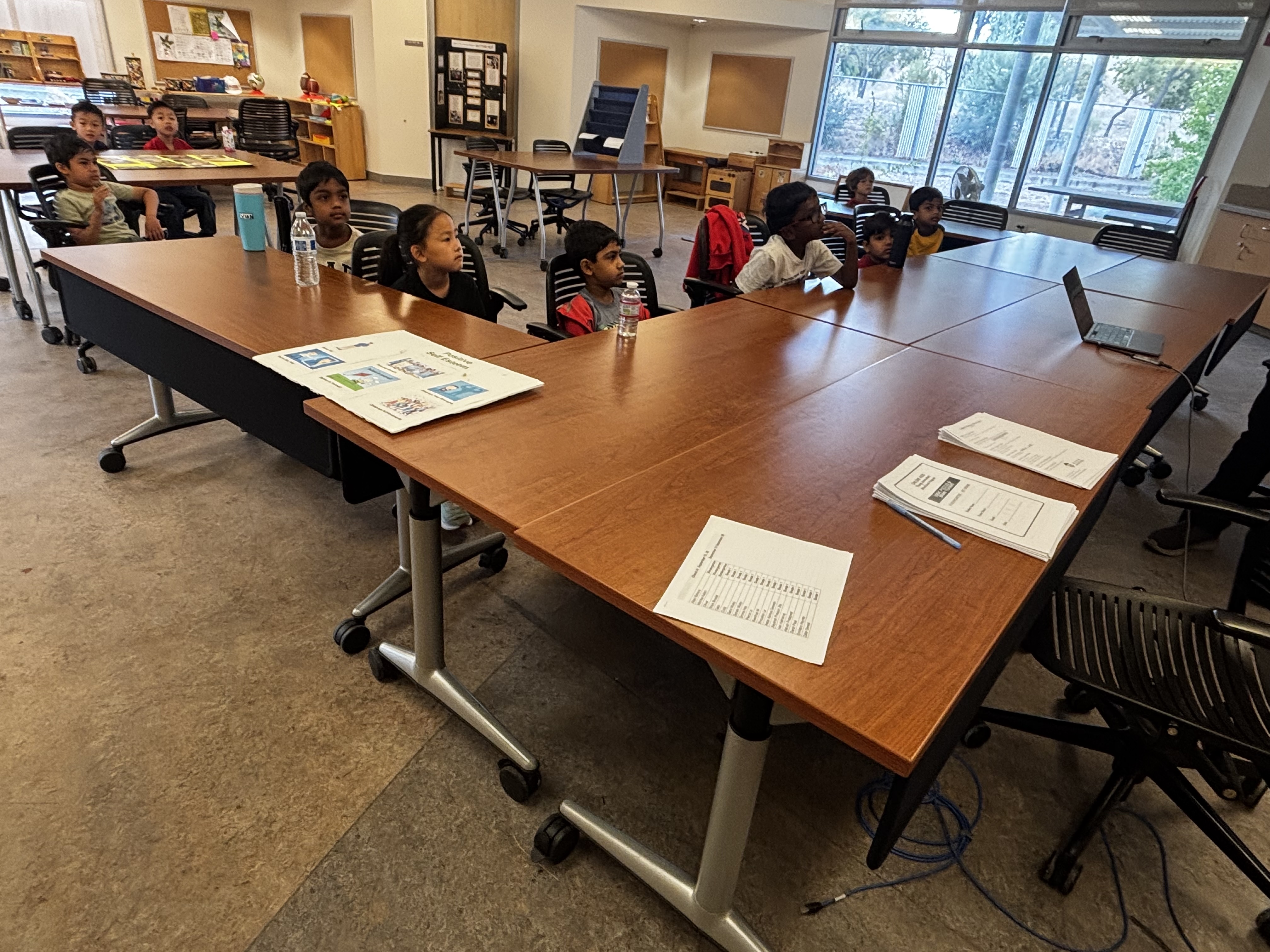 Students collaborating in STEM