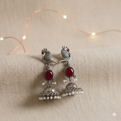 Floral Stud Earrings