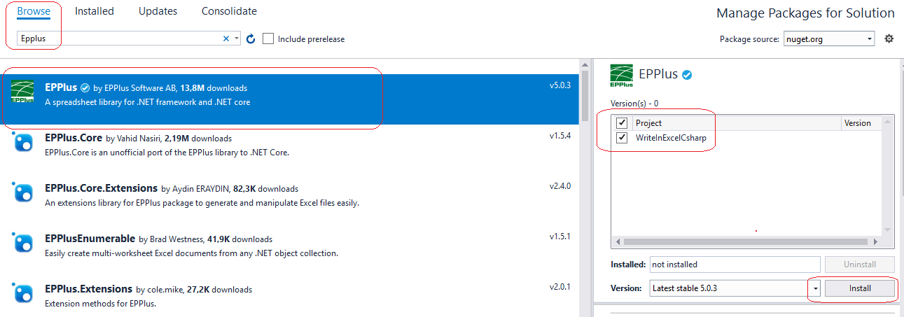 How to write to excel in C#? ( Text, adding images / styling in Excel)