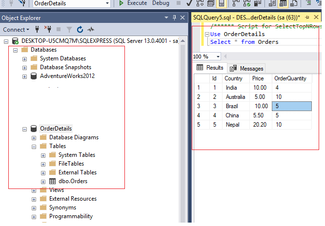 sqlpro import csv into table