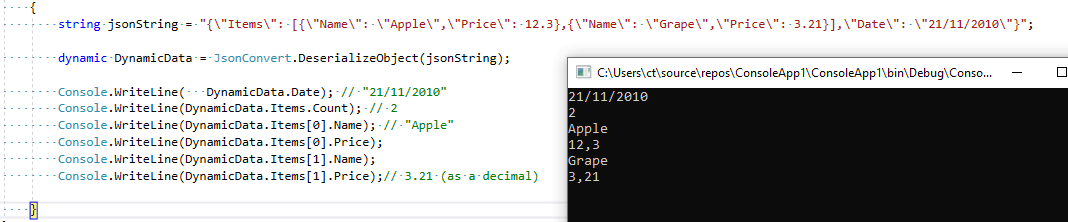 newtonsoft jobject parse array