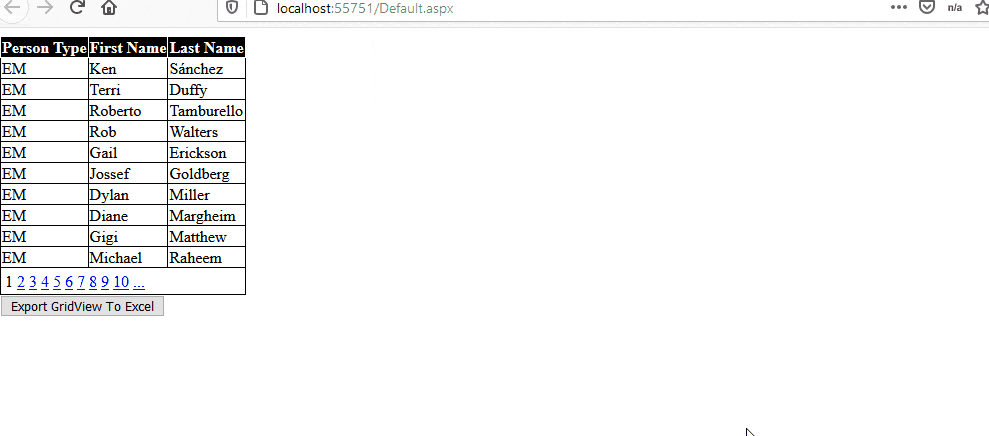 Export Gridview To Excel In Asp Net How To Export Gridview To Excel