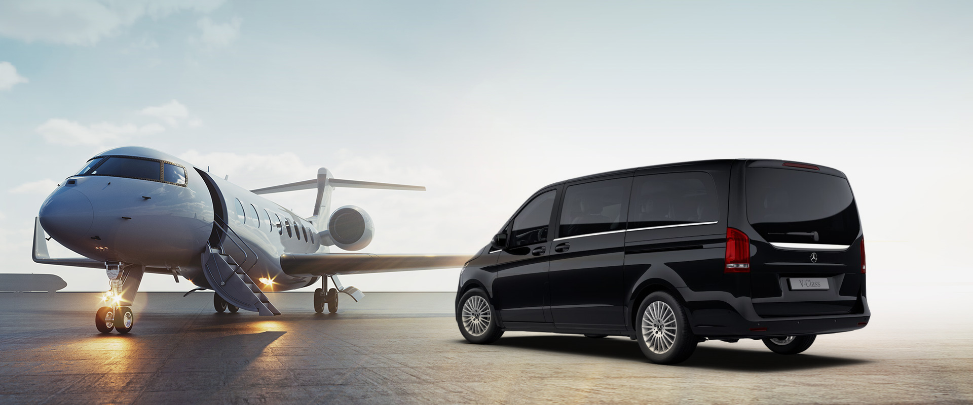 Chauffeur VTC Bordeaux chargeant les bagages à l'aéroport