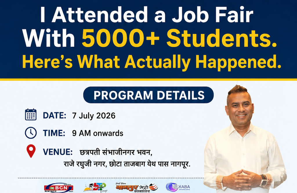 I Attended a Job Fair With 5000+ Students. Here's What Actually Happened.