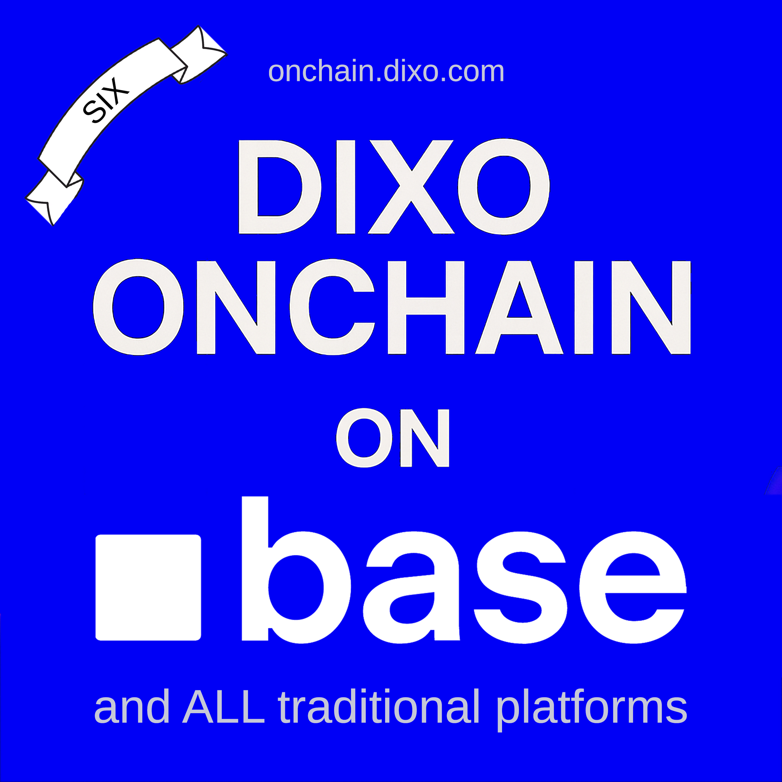 Dixo On Chain on Base SIX podcast artwork