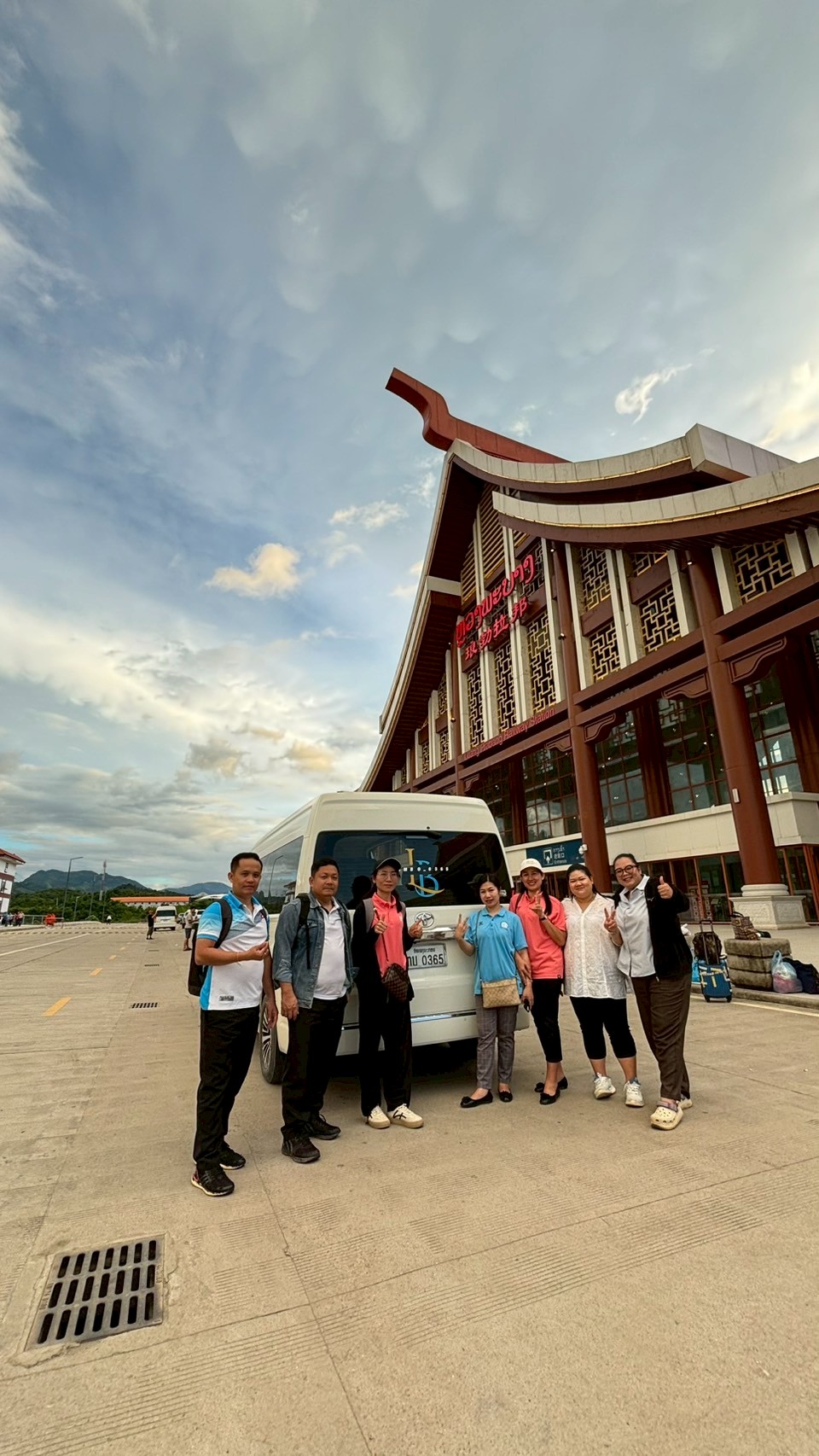 Tropical island resort