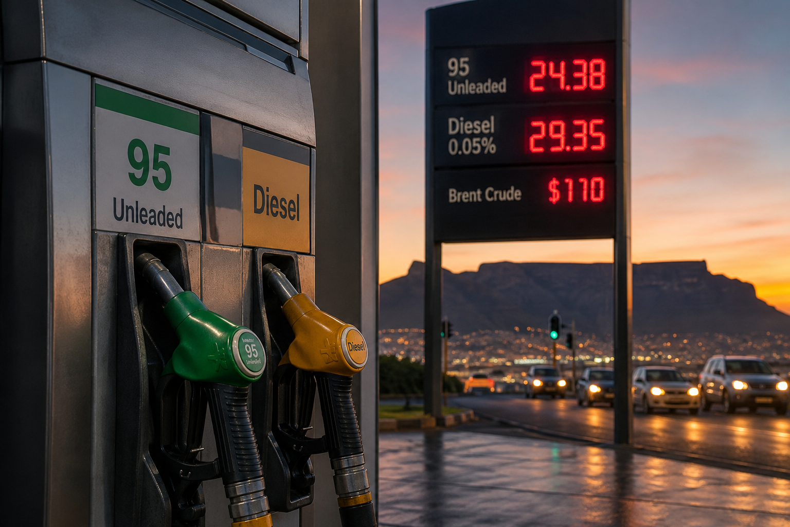 Cape Town Fuel Prices, Week of 6 May 2026: What You Will Pay