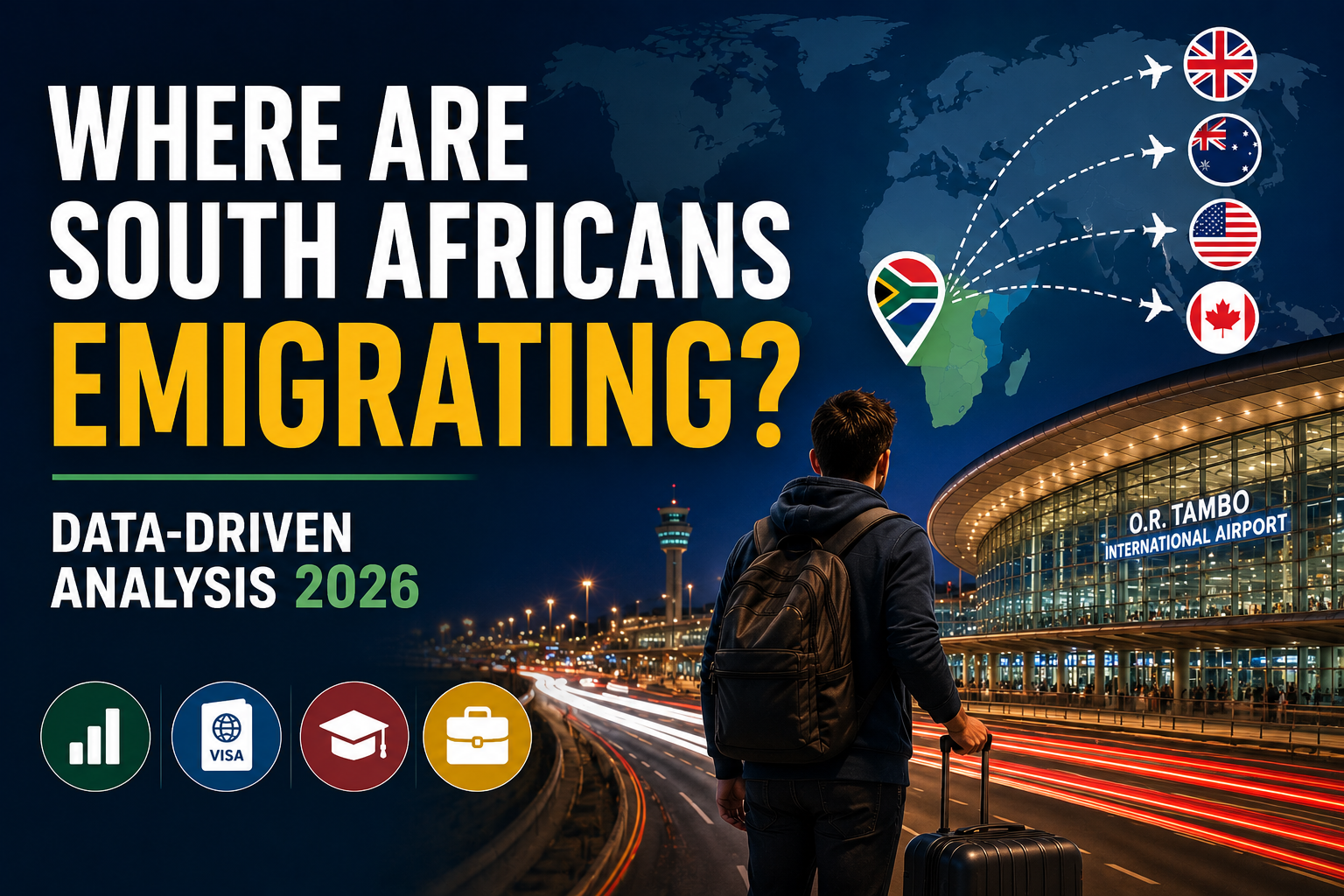 Where Are South Africans Emigrating? Data-Driven Analysis 2026
