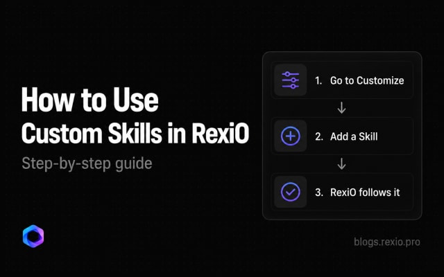 How to Use Custom Skills in RexiO: A Step-by-Step Guide