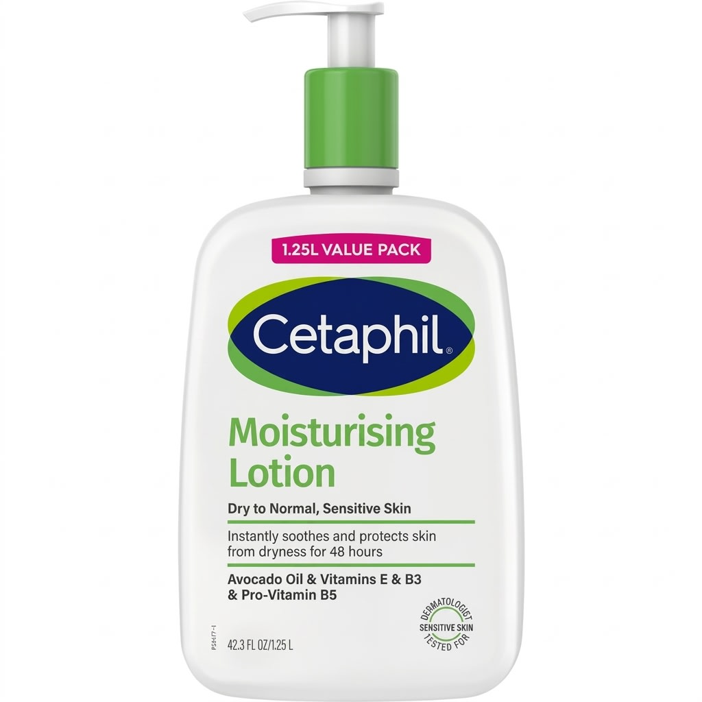 Cetaphil Moisturising Lotion 1.25L (Exclusive Size)
