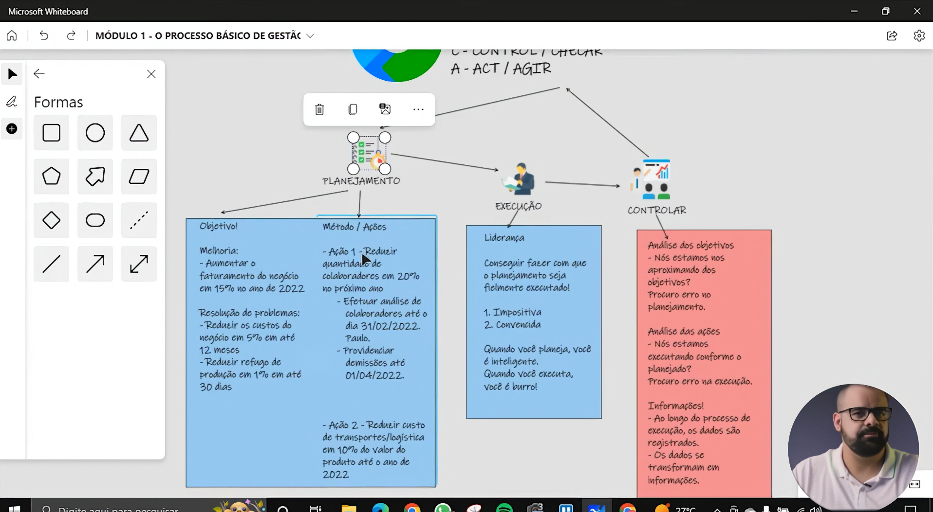 Estudante fazendo sinal de positivo