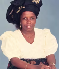 1995 after her fathers Burial