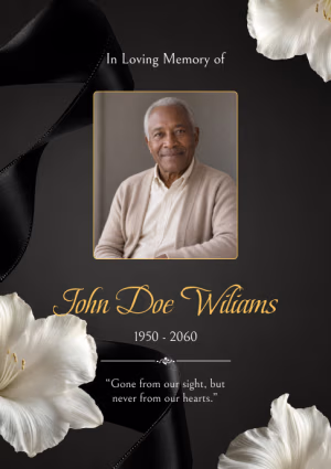 obituary template 13