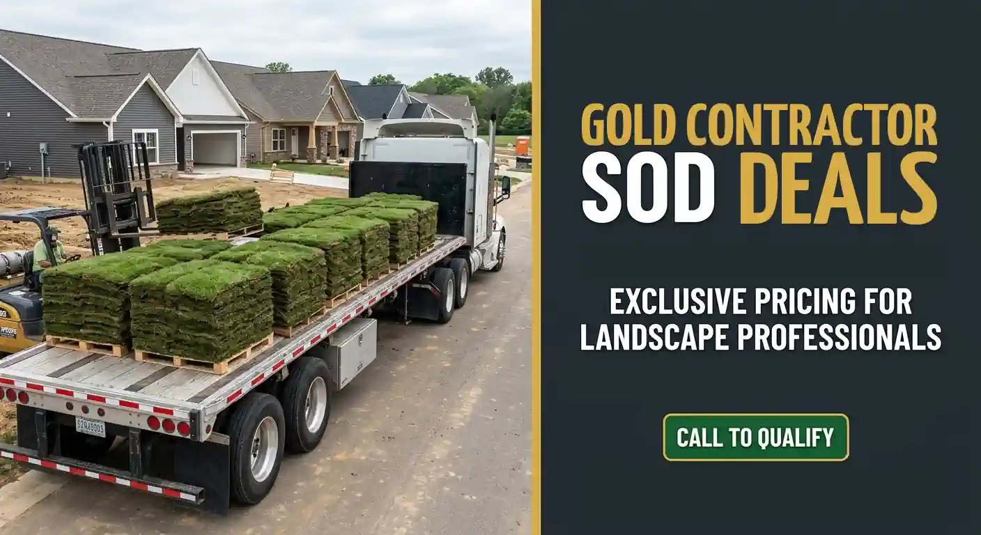 Brandon Sod contractor deal program - free delivery on sod for orders over 3 pallets (local deliveries)