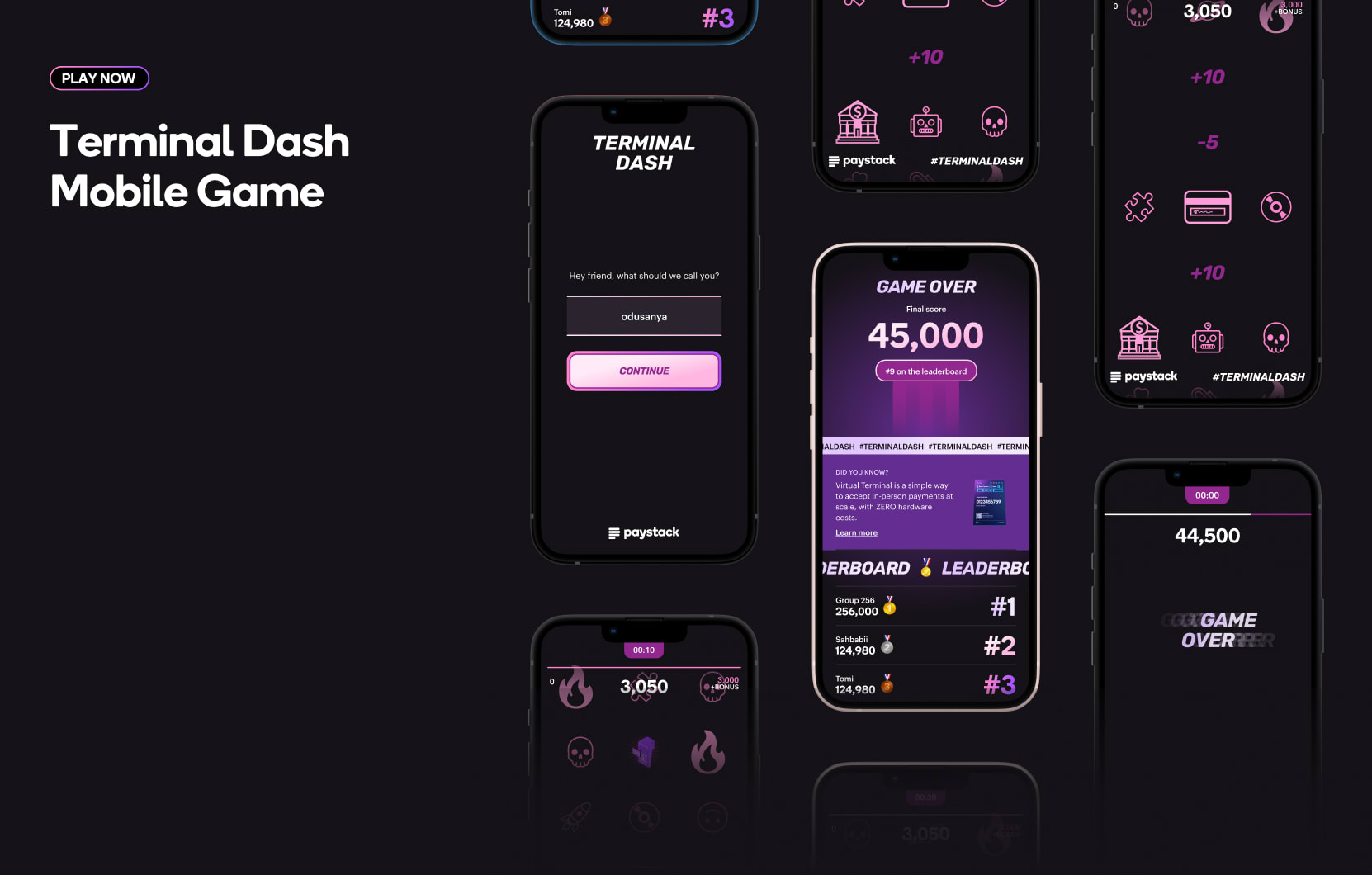 Terminal Dash project images