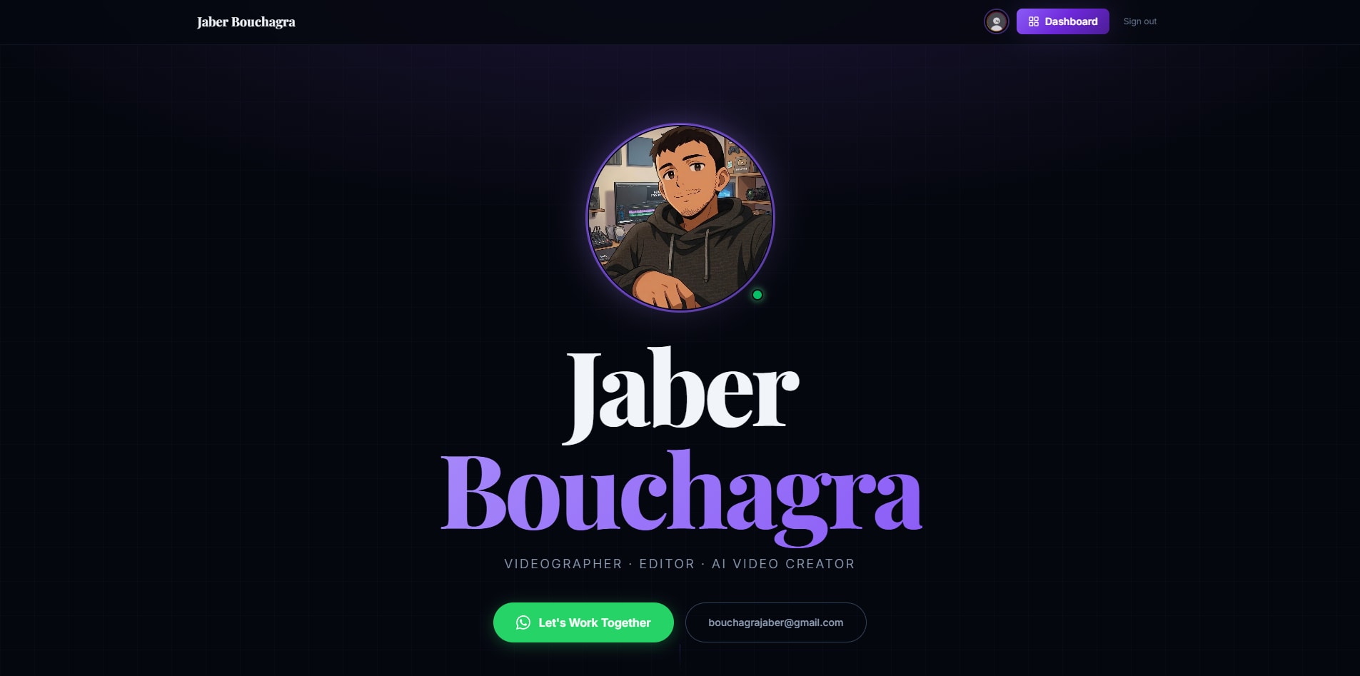 photographer website
