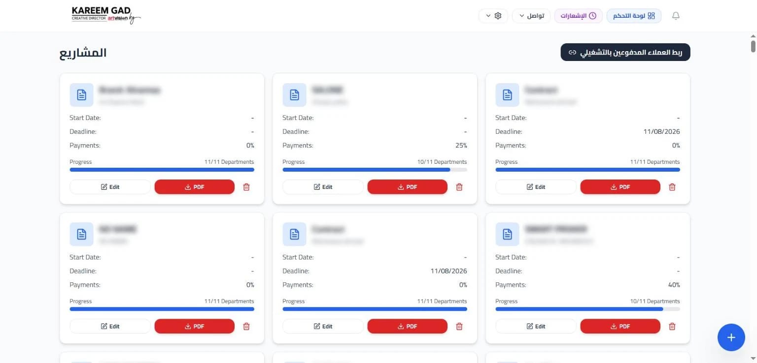 Art Vision CRM & AI Customer Service