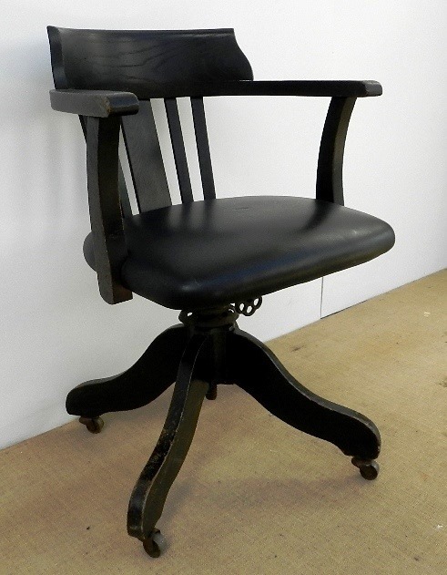 Art Deco Tilt & Swivel Office Chair