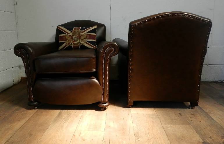 Pair of Victorian Club Chairs