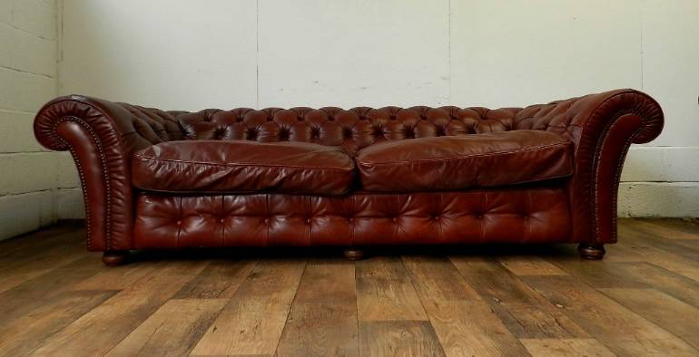 Vintage Leather Chesterfield
