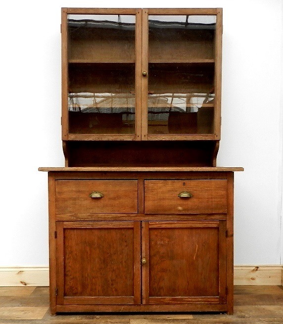 Vintage School Cupboard / Kitchen Dresser.