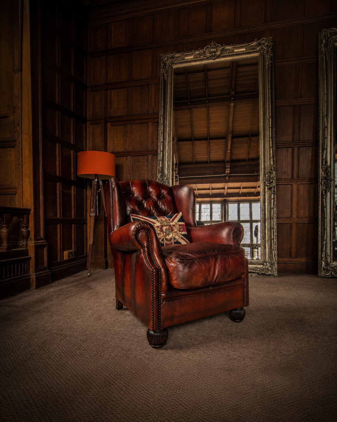 Hand-Dyed Leather Furniture