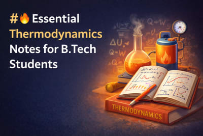 Essential Thermodynamics Notes for B.Tech Students