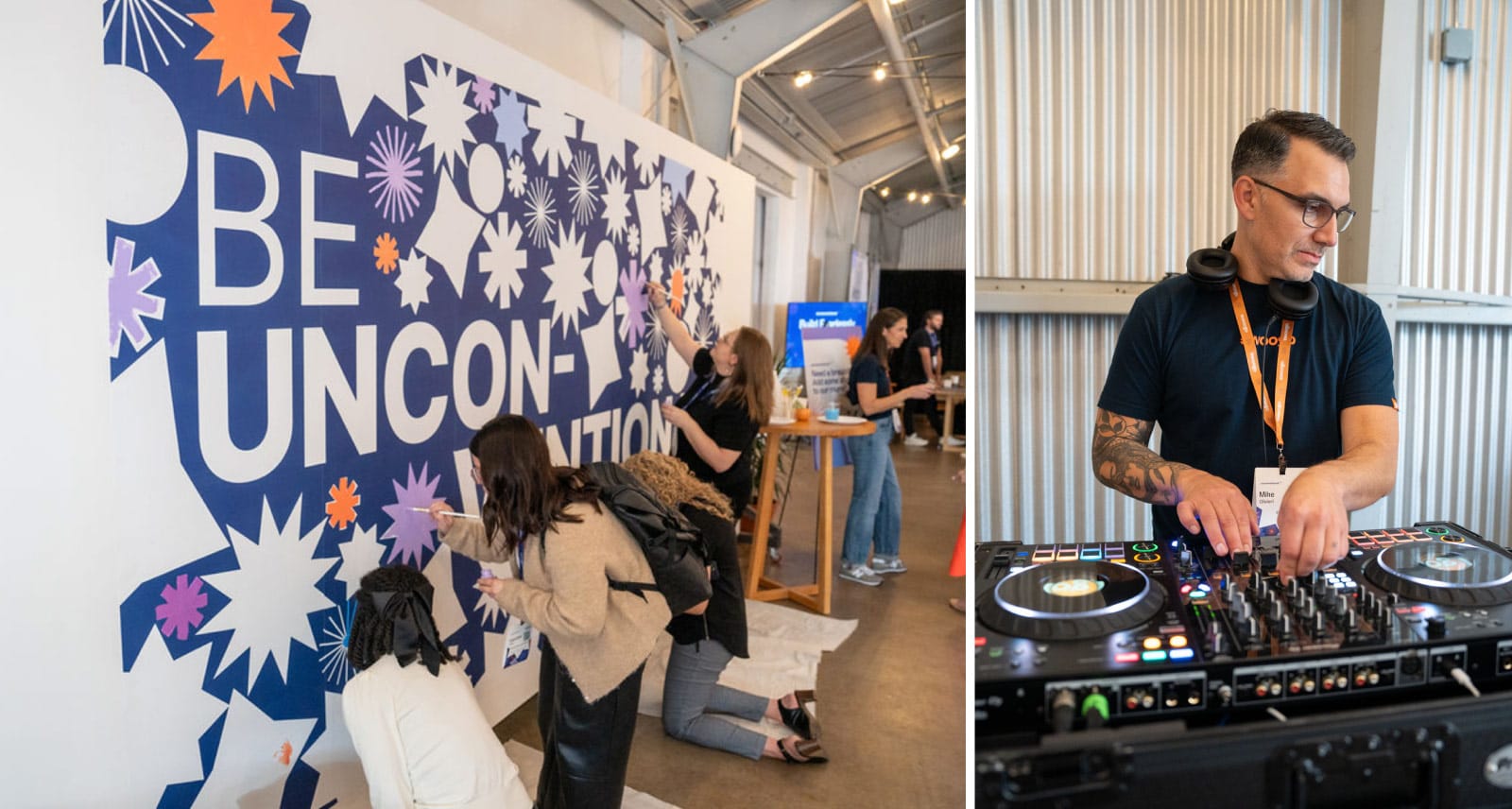 Resident DJ and Swoogo CTO Mike