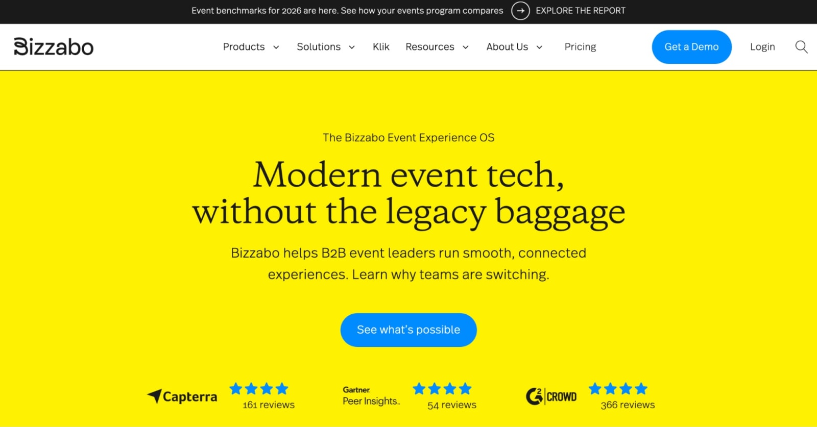 Bizzabo: Best for sleek event presentation