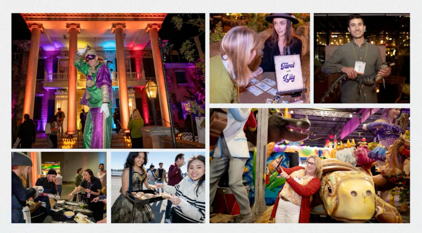 Swoogo brings New Orleans culture— including alligators!— to Unconventional (IRL)