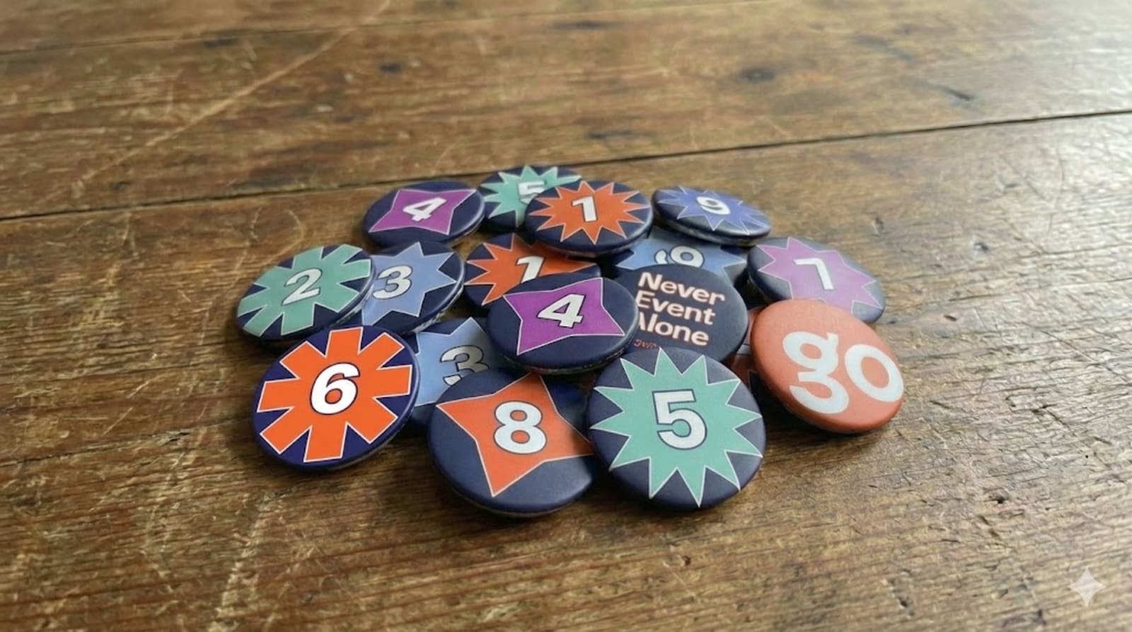 Attendees of Swoogo's Unconventional (IRL) conference received collector pins that highlighted their number attended conferences.