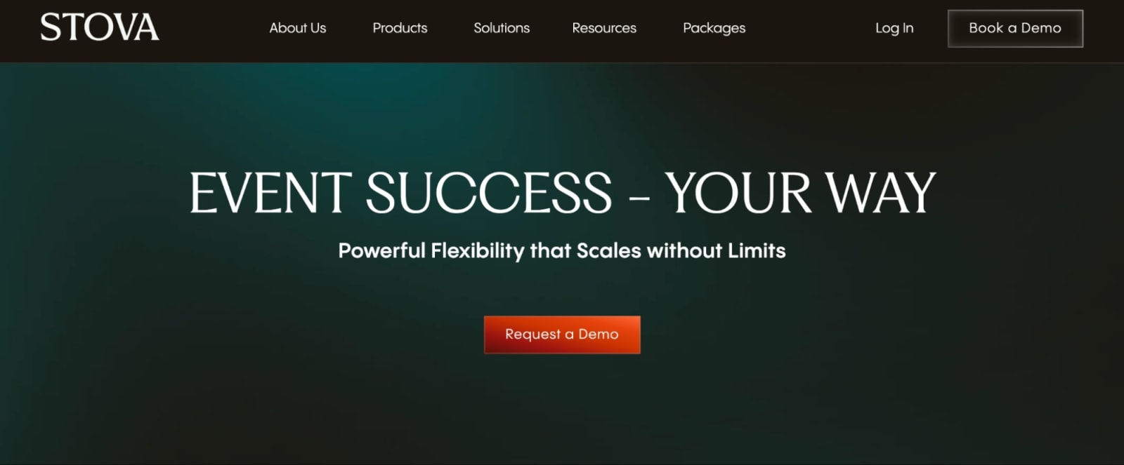 Stova: Best for handling traditional in-person conference logistics