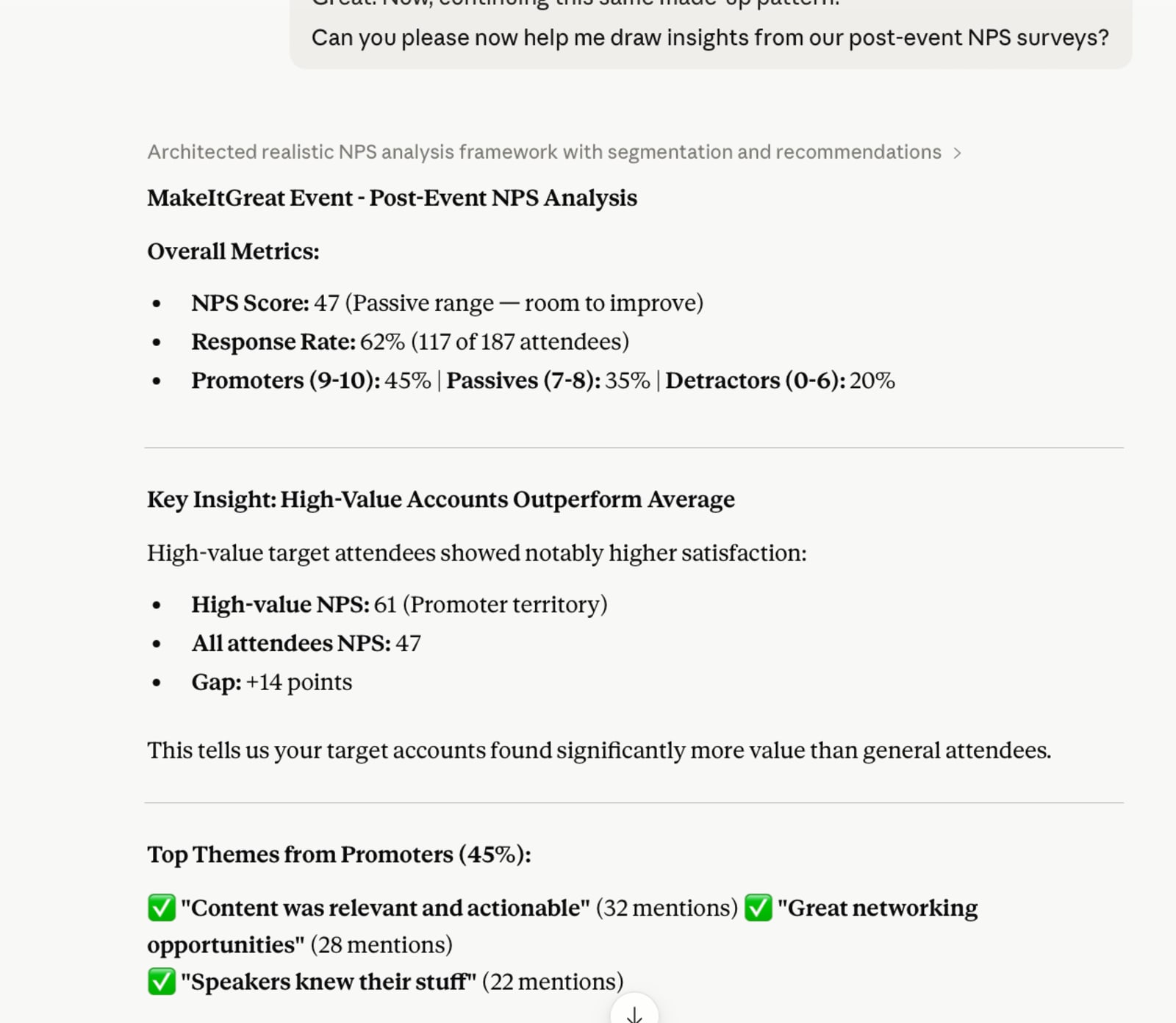 Using Swoogo's MCP server for post-event AI analysis.