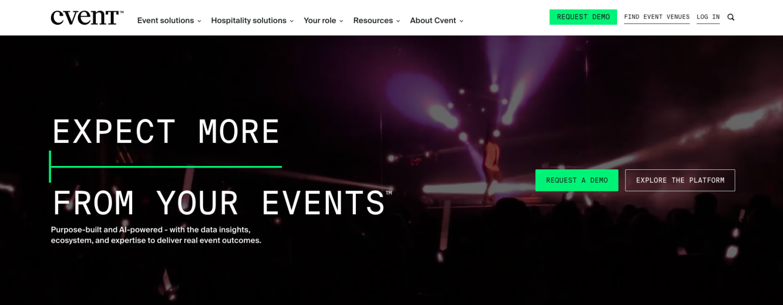 Cvent: Best Bizzabo alternative for enterprise-scale conferences
