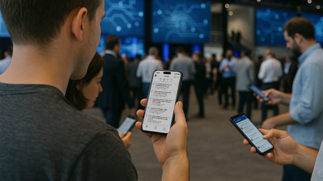 Thumbnail for Introducing Go Attend: The Mobile Event App for Your On-site Experience