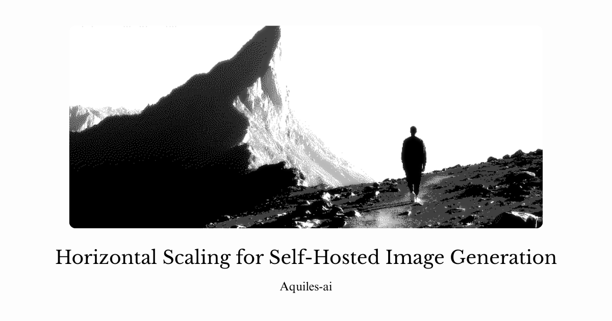 Escalado horizontal para la generación de imágenes autoalojada.