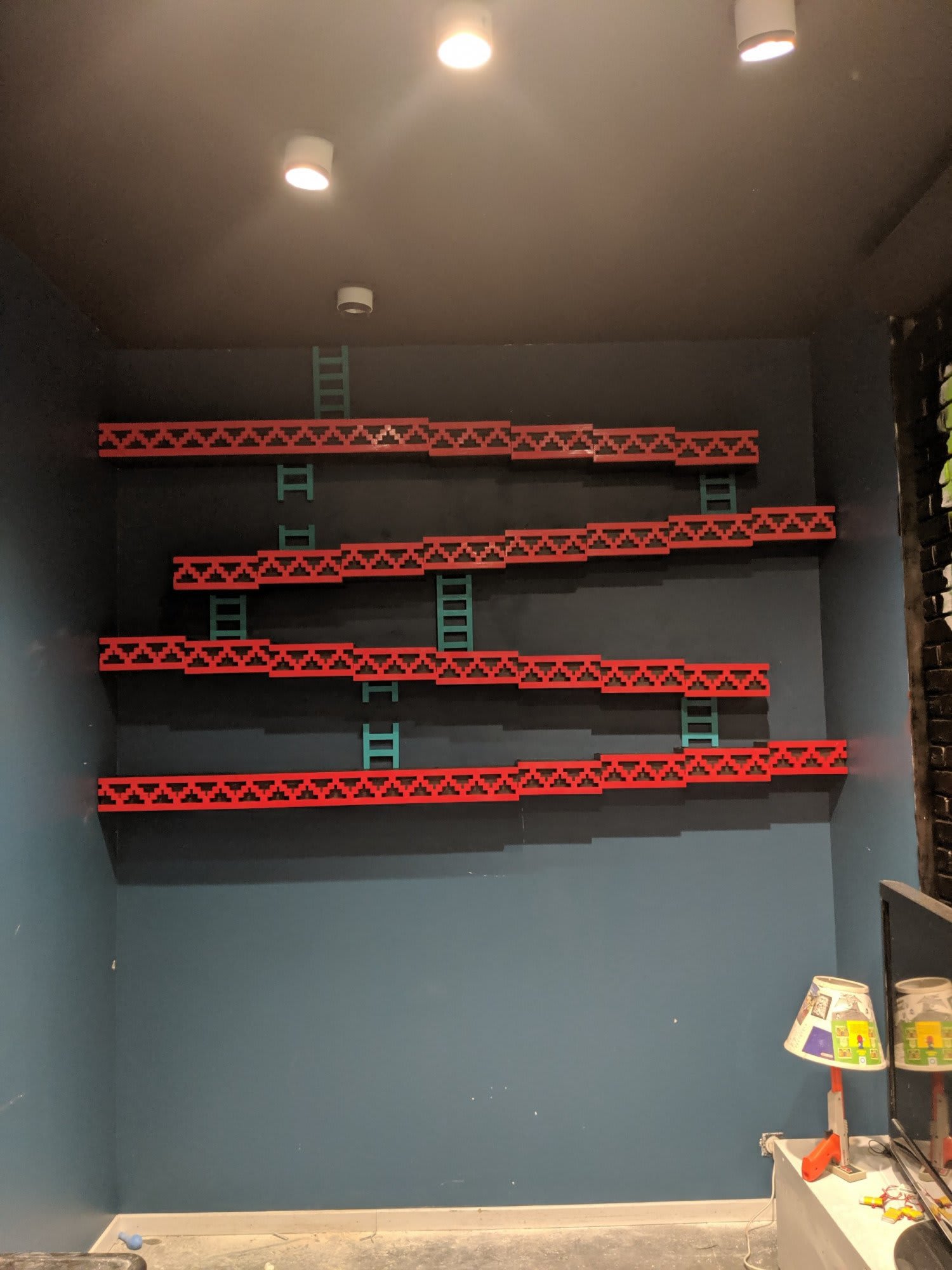 Donkey Kong Mural Géant