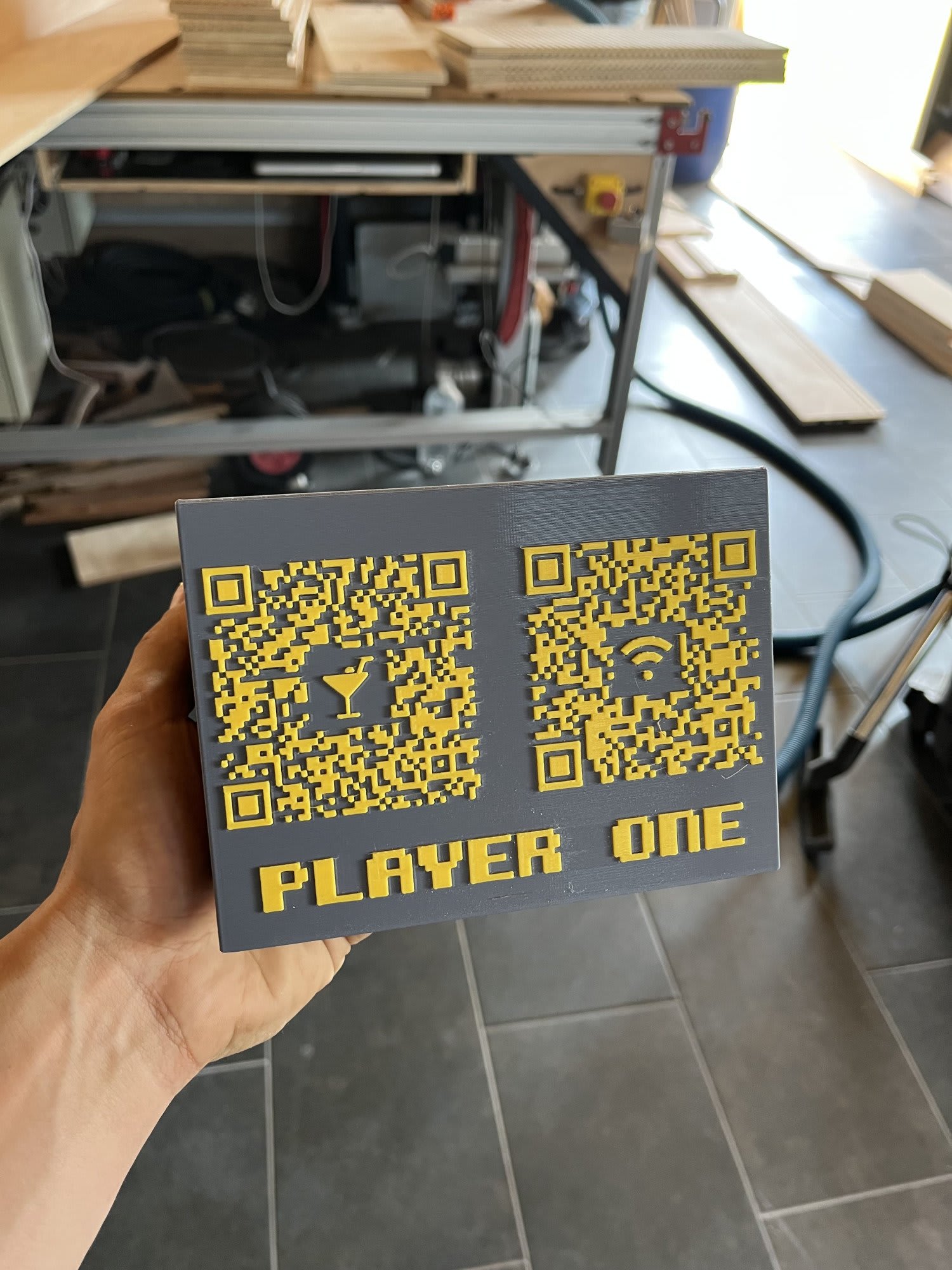 Présentoir QR Codes