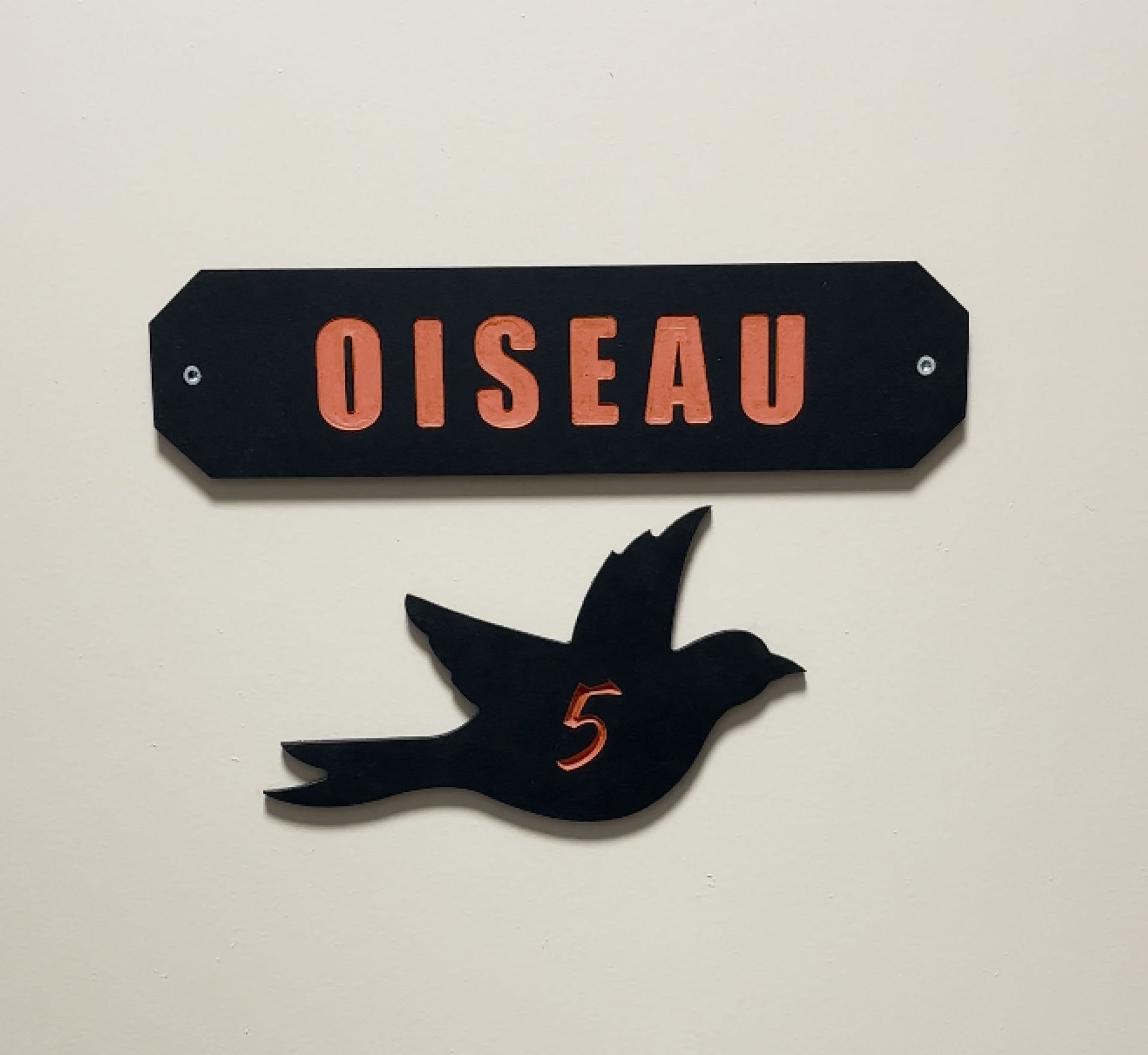 Animaux découpés et gravés (CNC)