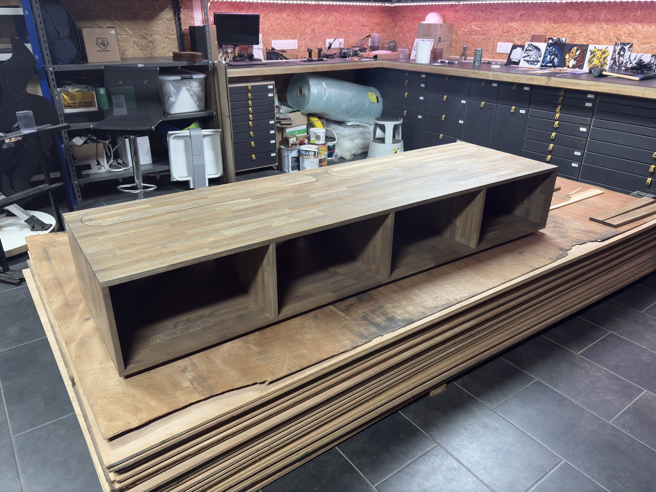 Meuble Hi-fi Design