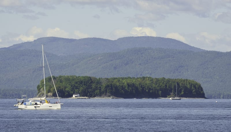 Lake Champlain Sailboat Burlington Vermont