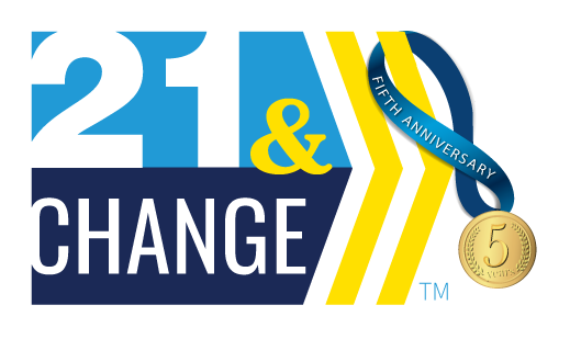 21 And Change Logo